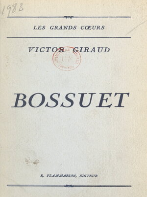 cover image of Bossuet